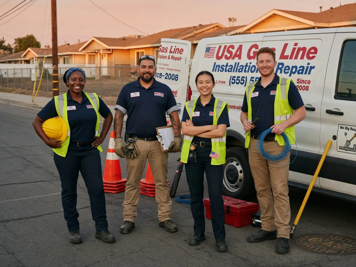 Gas Line Installation company in Economy, IN